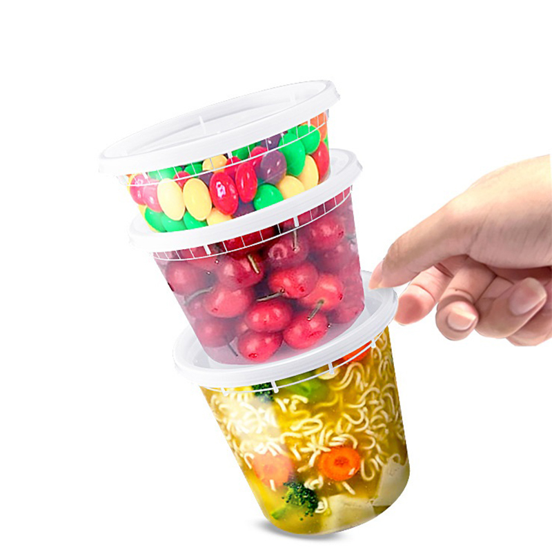 Meal Prep No Microwave - 10 stuks doorzichtige, voedselveilige, BPA-vrije opbergcontainers