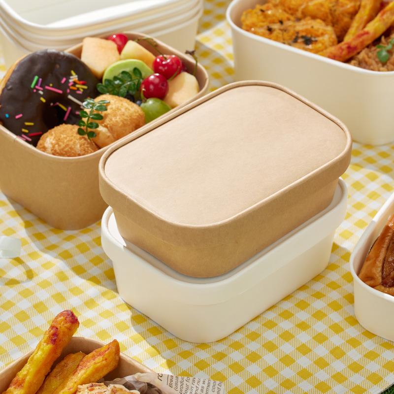 Meal Prep Gym - 10 stuks vierkante wegwerp lunchboxen van
