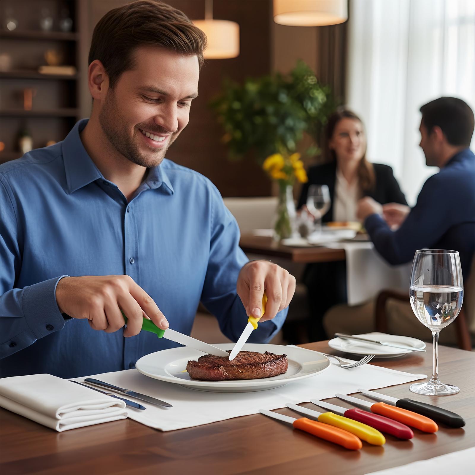 Gekartelde steaksnijder 5-deli - Meal Prep Cutting recensie en prijs