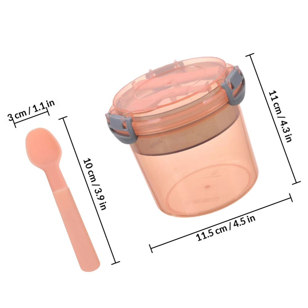 2-delige Overnight Oats-potten - Meal Prep Gym recensie en prijs