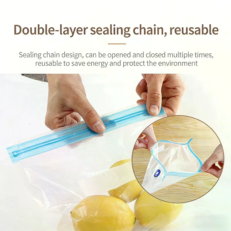 Herbruikbare vacuümsealzakken  - Meal Prep Ziplock recensie en prijs