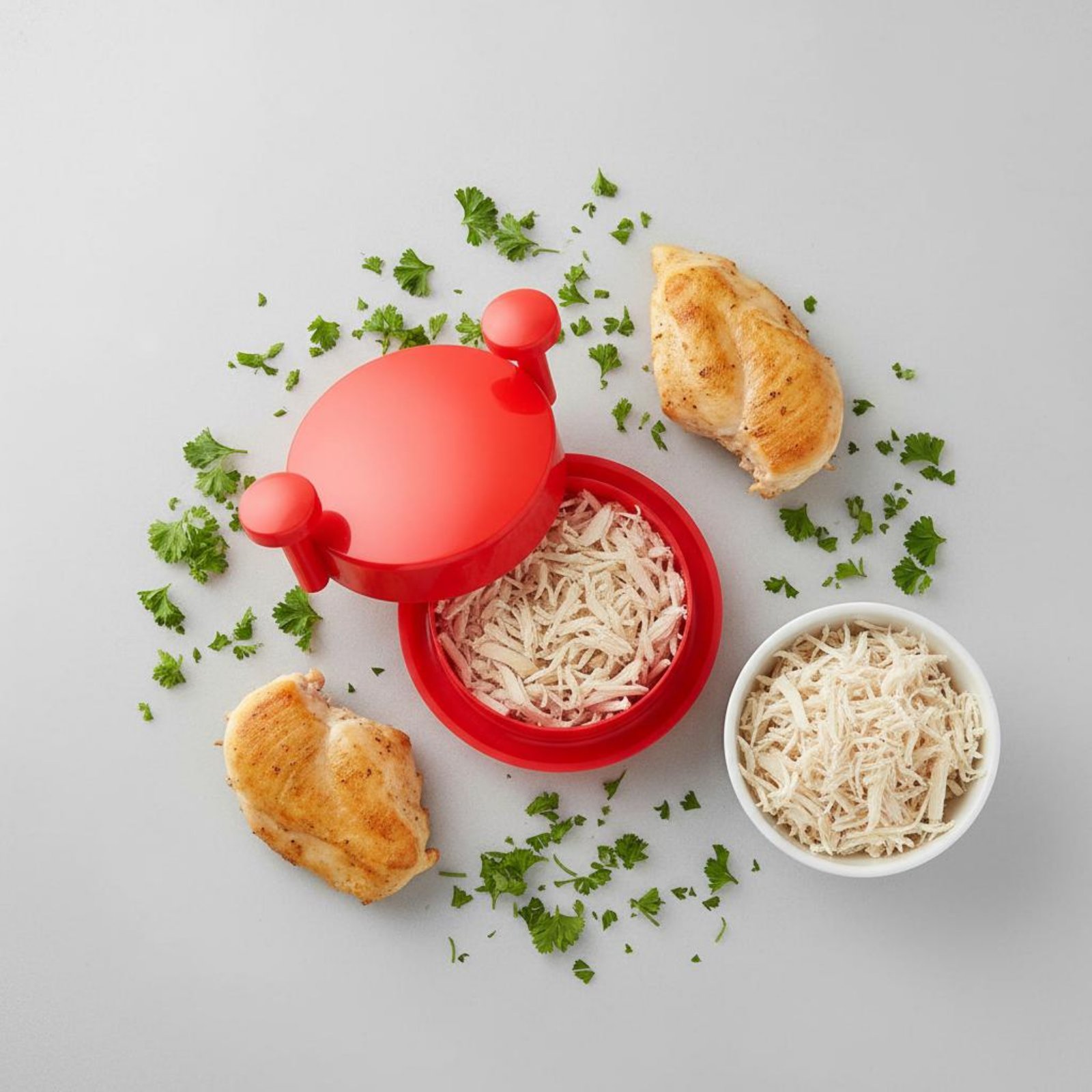 Kipfilet Shredder, hoog eiwitg - Meal Prep High Protein recensie en prijs
