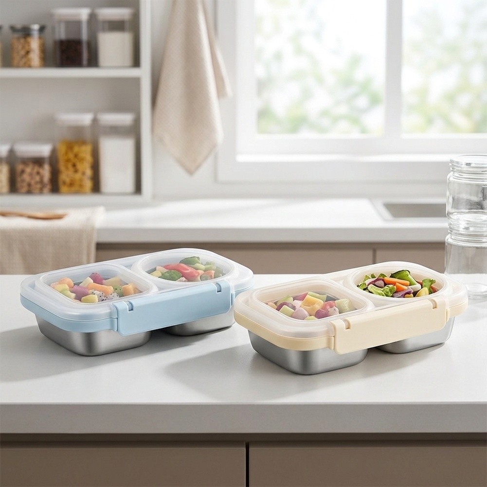 2-pack 400ml roestvrijstalen l - Meal Prep Gym recensie en prijs