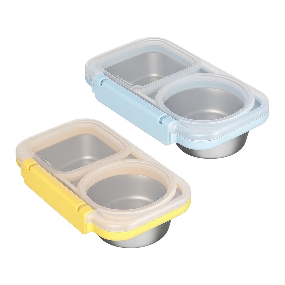 2-pack 400ml roestvrijstalen l - Meal Prep Gym recensie en prijs