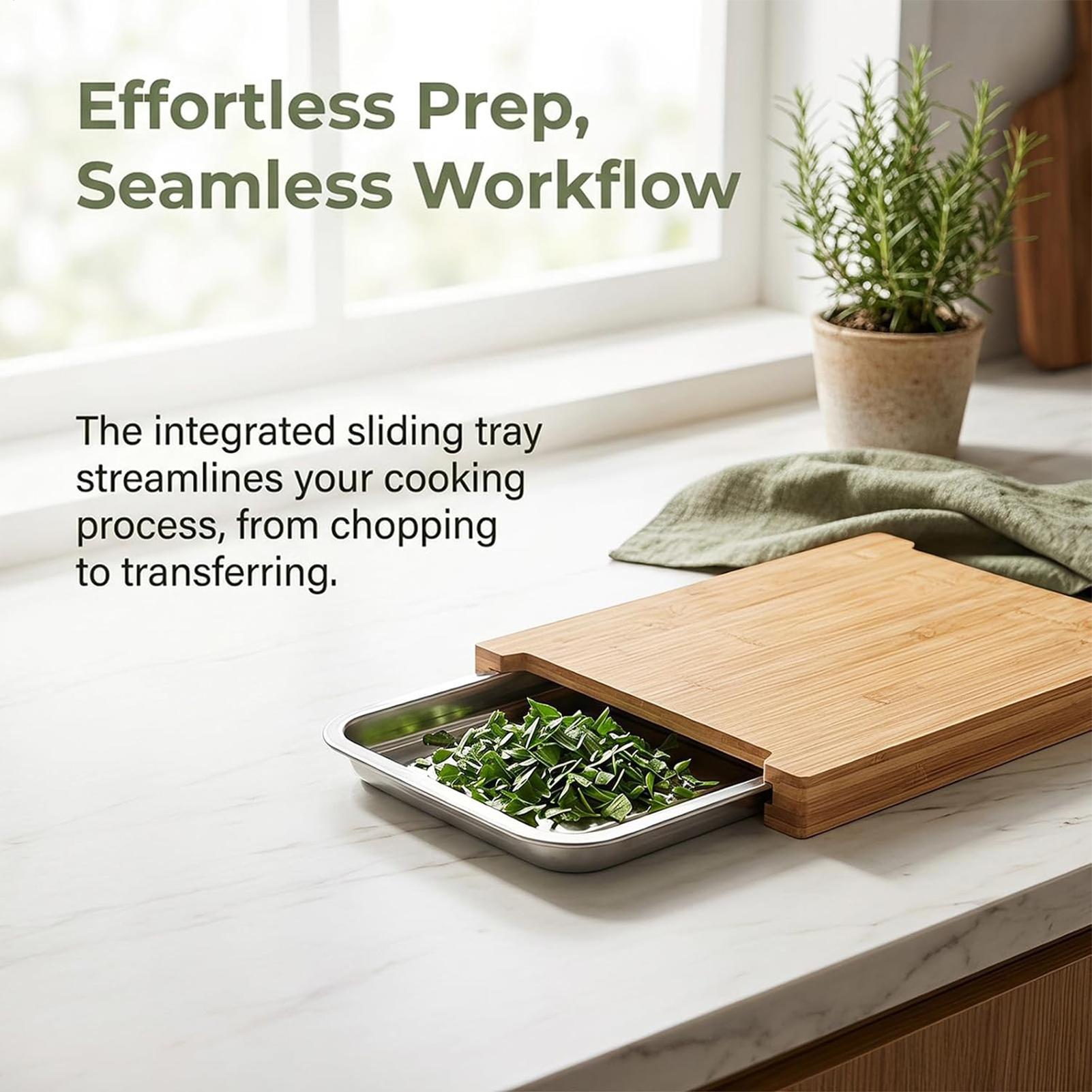 Houten snijplank, antislip, vo - Meal Prep Cutting recensie en prijs