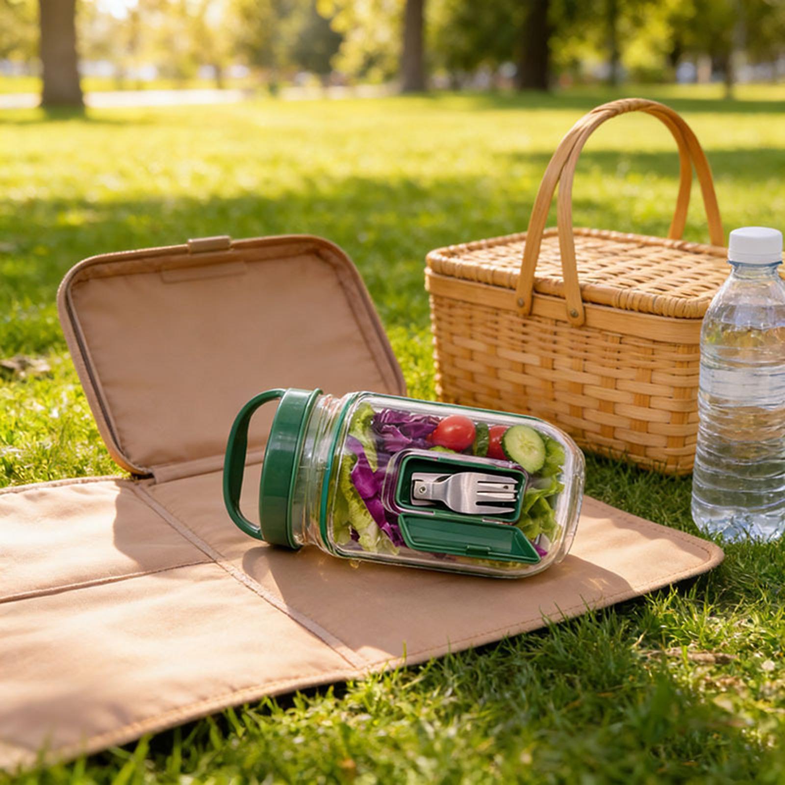 1000ml Lekvrije Saladecontaine - Meal Prep Gym recensie en prijs
