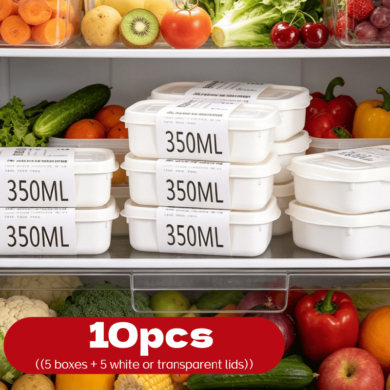 10-delige herbruikbare stapelb - Meal Prep Freezer recensie en prijs