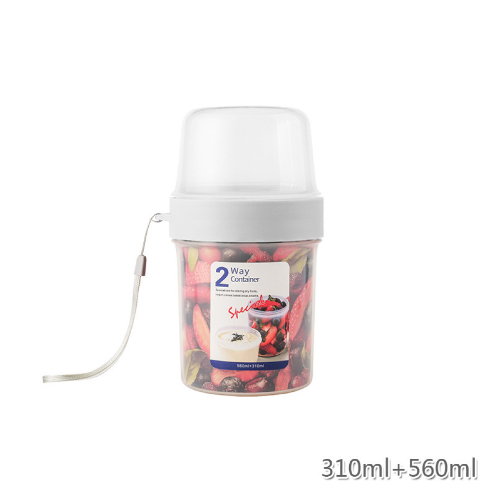 Draagbare Dubbellaagse Voedsel - Meal Prep Yogurt Bowl recensie en prijs