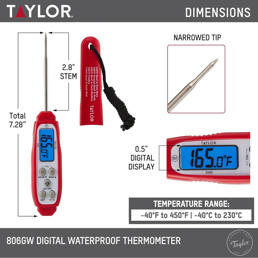 Digitale vleesthermometer - Ei - Meal Prep High Protein recensie en prijs