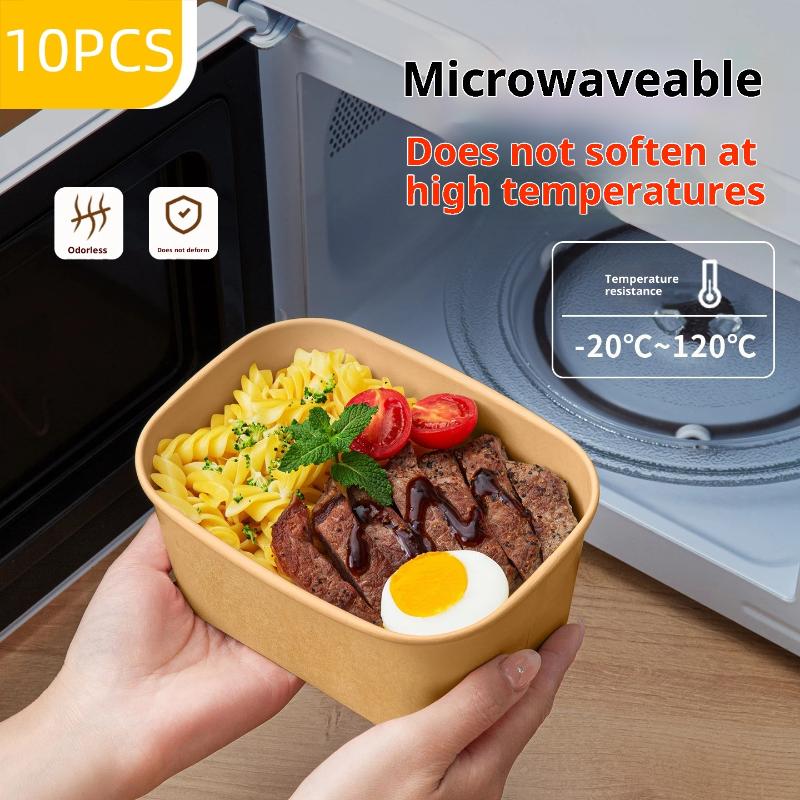 10 stuks vierkante wegwerp lun - Meal Prep Gym recensie en prijs