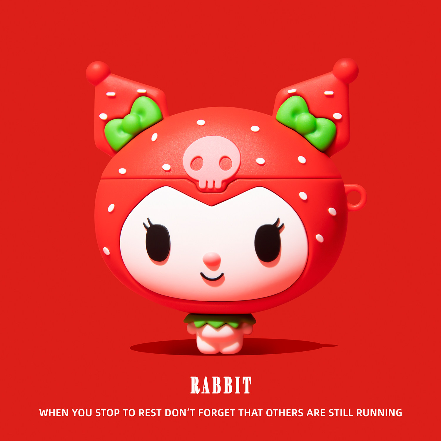 Leuke Strawberry Kuromi oortel - Strawberry Huller recensie en prijs