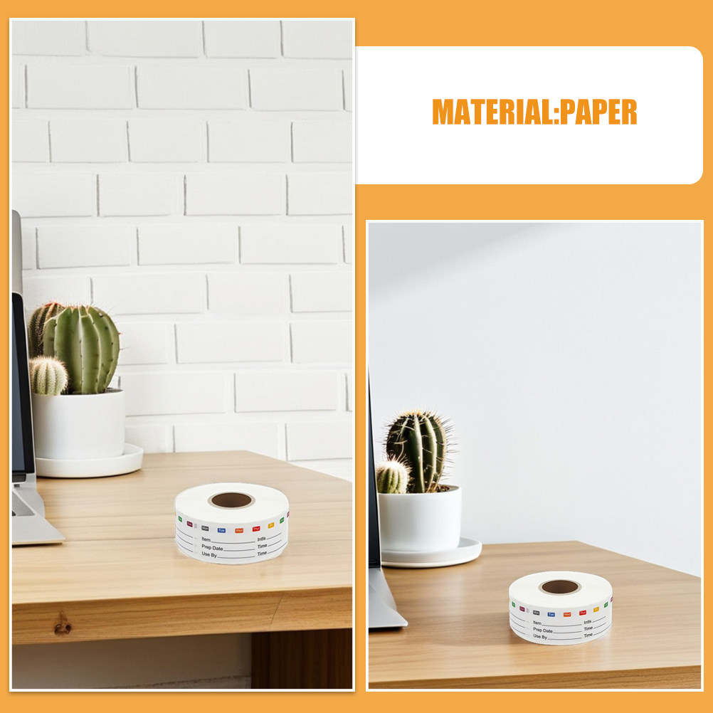 2 Rollen Voedsel Datumstickers - Meal Prep Freezer recensie en prijs