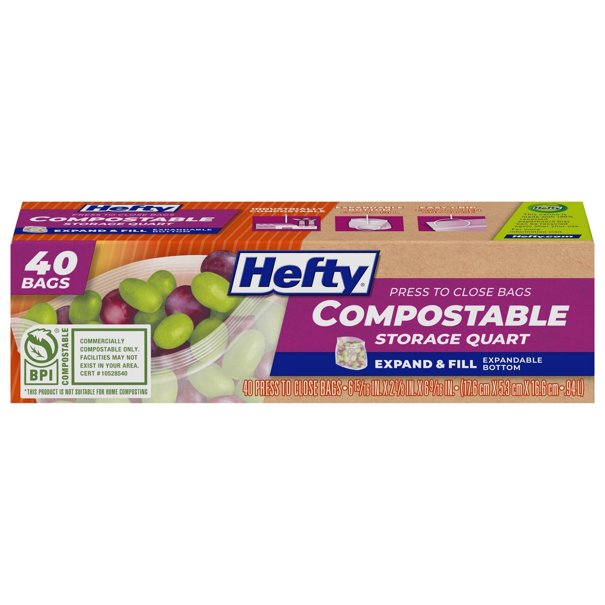 Quart voedselbewaarzakjes, 40  - Meal Prep Fit recensie en prijs